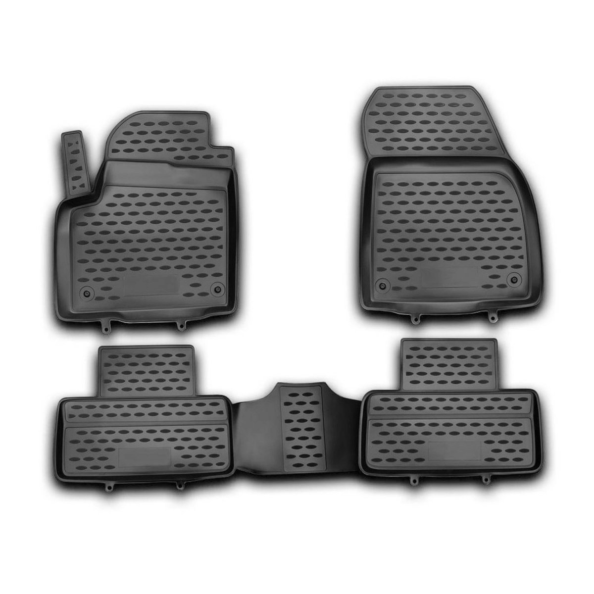 Land Rover Range Rover Evoque Floor Mats - Omac - Rubber TPE - Black - '12-'19